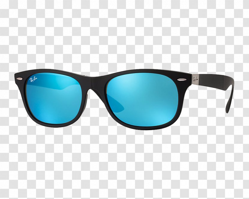 Ray-Ban New Wayfarer Classic Folding Flash Sunglasses - Aviator - Ray Ban Transparent PNG