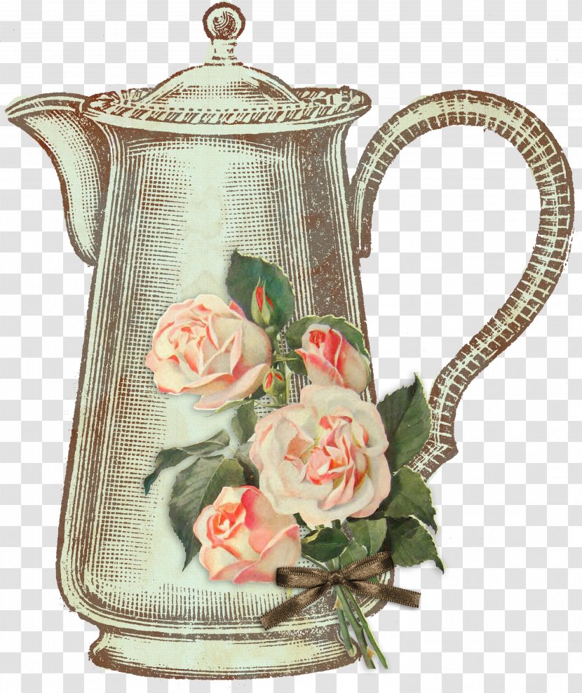 Teapot Clip Art Teacup - Tea Vintage Transparent PNG