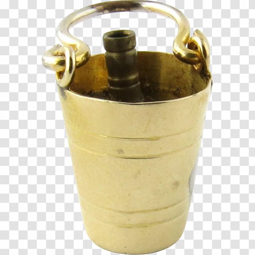01504 Cylinder - Drinkware - Vintage Metal Buckets Transparent PNG