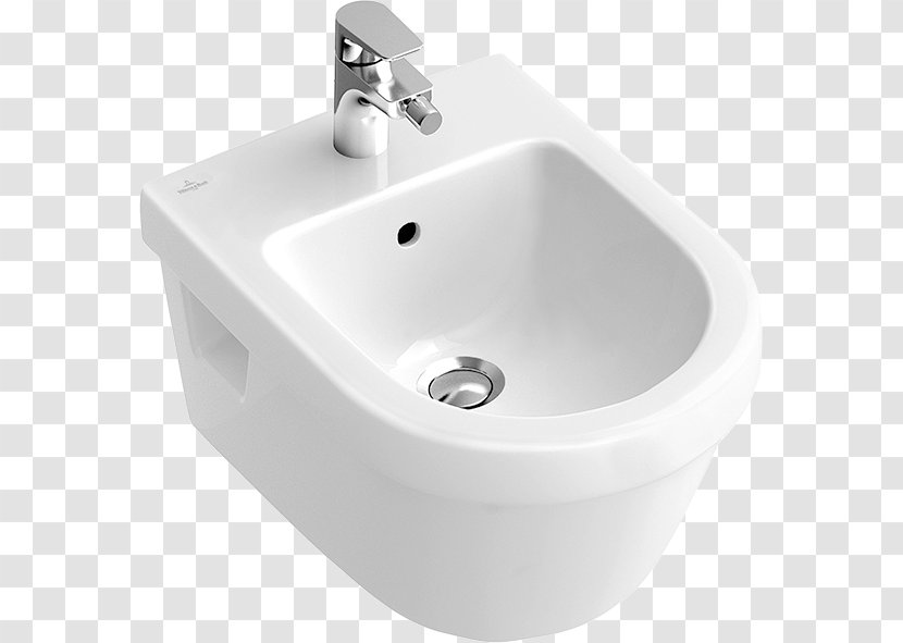 Bidet Villeroy & Boch Ceramic Bathroom Tap - Toilet Transparent PNG