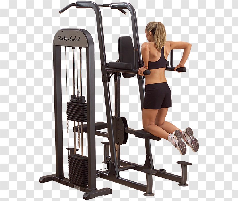Body-Solid Pro-Select Fusion Assisted Chin-Dip-Knee Raise Machine Vertical Knee FUSION Weight-Assisted Dip & Pull-Up Station - Exercise - Pull&bear Transparent PNG