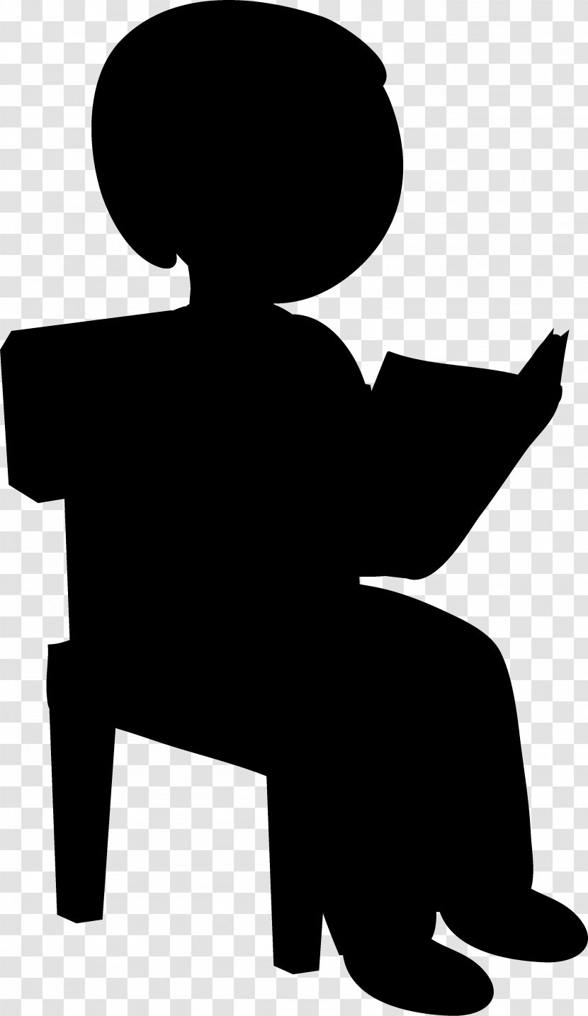 Black & White - Behavior - M Human Clip Art Silhouette Transparent PNG