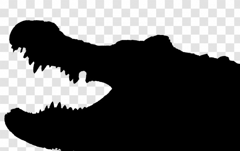 Tyrannosaurus Mouth Silhouette Font Sky - White - Dinosaur Transparent PNG
