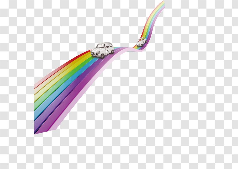 Rainbow Icon - Car - Bridge Posters Transparent PNG