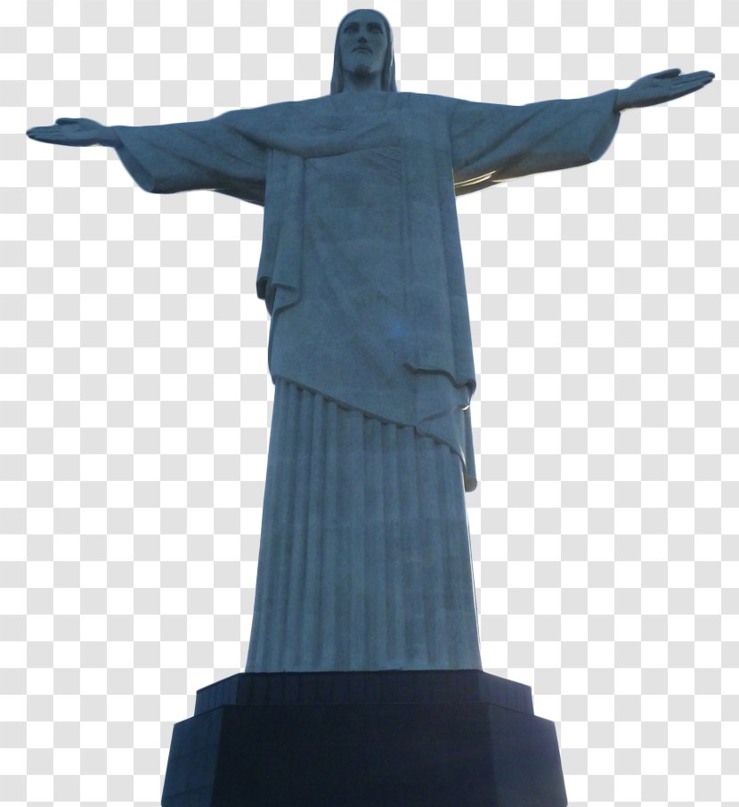 Christ The Redeemer Corcovado Statue Drawing - Rio De Janeiro - Brazil Landmark Of In Transparent PNG