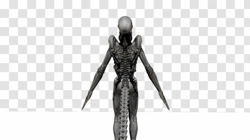 Figurine White - Black And - Joint Transparent PNG