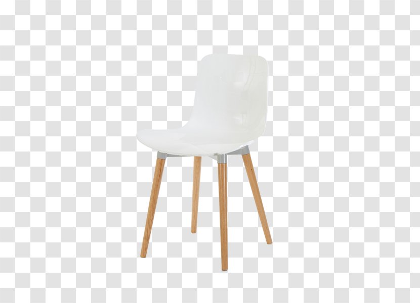 Furniture Plastic Chair - Imitation Wood Transparent PNG