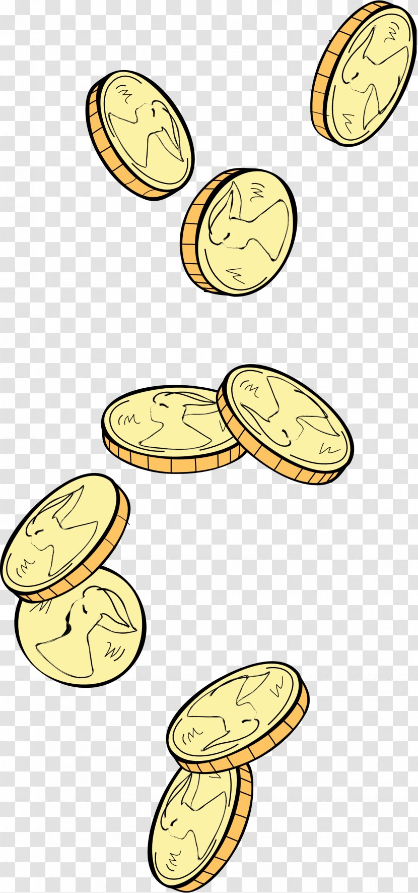 Gold Coin Clip Art - Bullion - Coins Transparent PNG