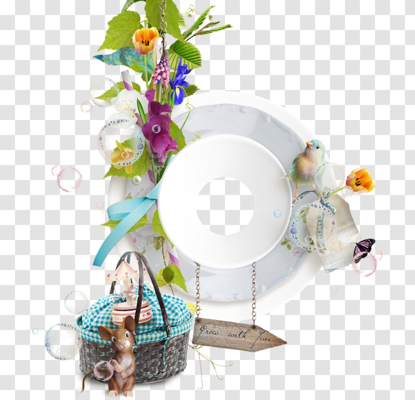 Floral Design Image Clip Art - Flowerpot - Quadro. Transparent PNG