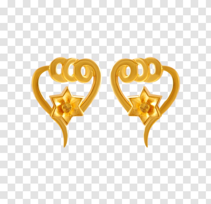Earring Body Jewellery Gold Clothing - Colored Transparent PNG