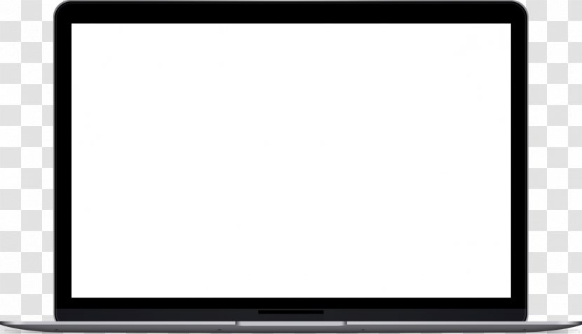 Laptop Computer Monitors Clip Art - Black Frame Transparent PNG