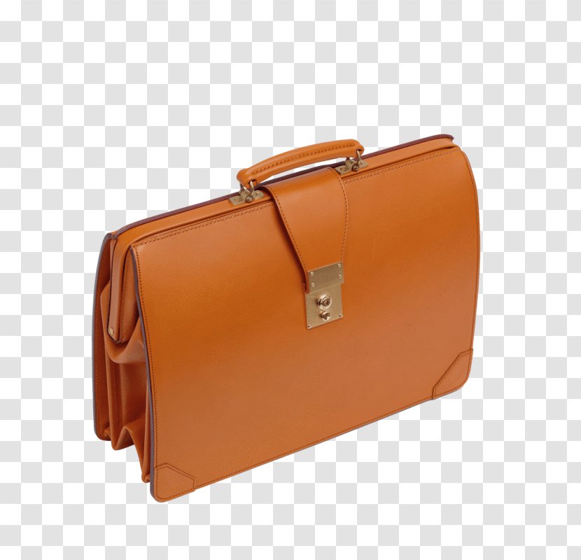 Briefcase Leather Messenger Bags Handbag - Orange - Bag Transparent PNG