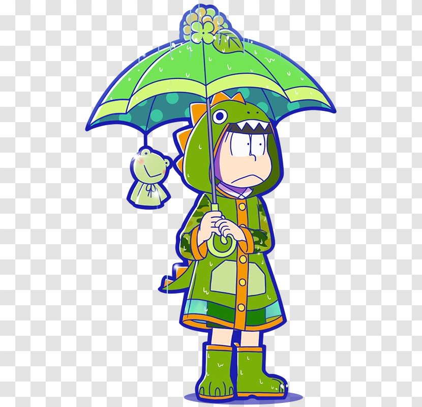 Karamatsu Osomatsu-kun Raincoat - Toshio Matsumoto - Emulator Transparent PNG