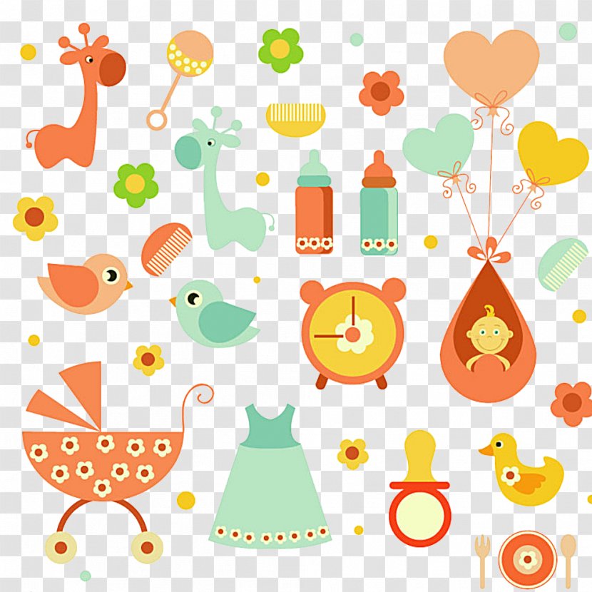 Infant Cartoon Illustration - Taobao Lynx Elements Transparent PNG