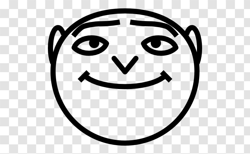 Felonious Gru Smiley - Head Transparent PNG