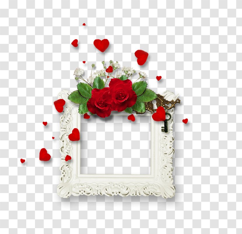 Valentine's Day Eid Al-Fitr Mubarak Holiday Picture Frames - Garden Roses Transparent PNG
