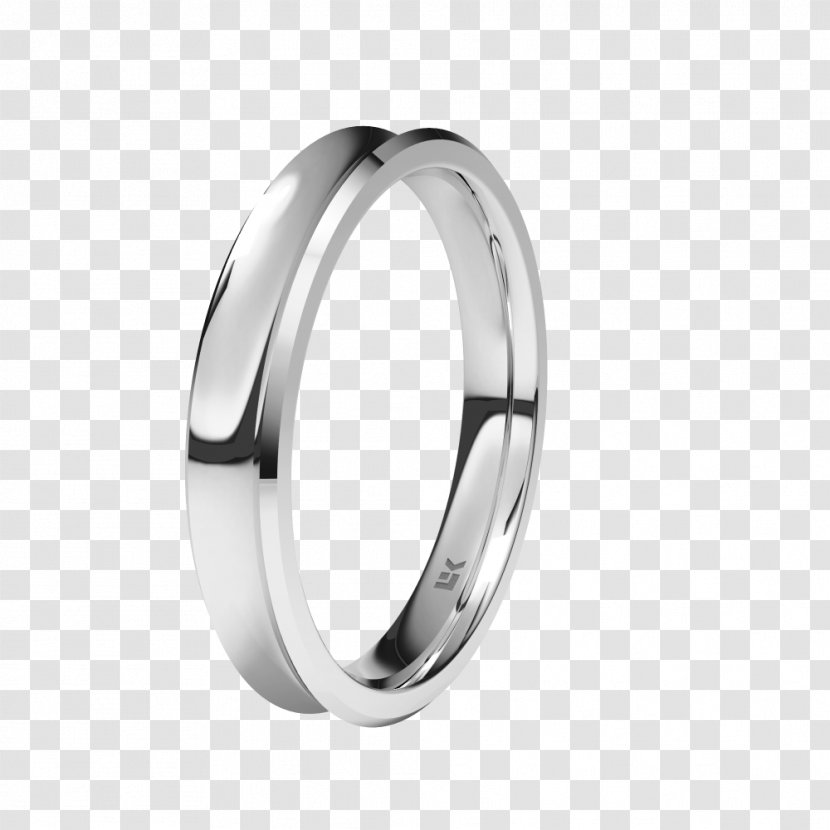 Białe Złoto Gold Wedding Ring Carat Bitxi - Metal Transparent PNG