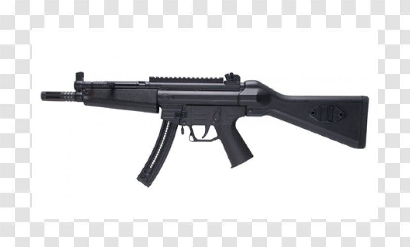 Heckler & Koch MP5 Submachine Gun Firearm Airsoft Guns - Tree - Weapon Transparent PNG