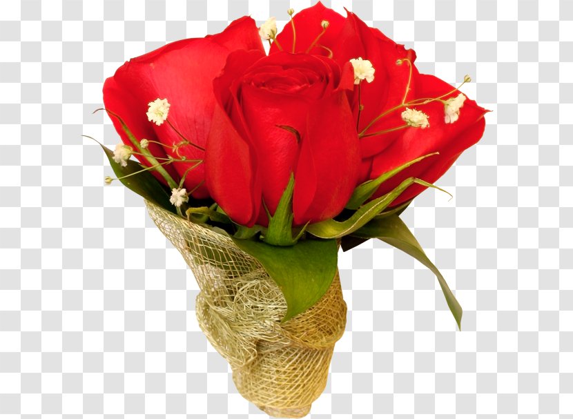 Flower Bouquet Garden Roses Cut Flowers - Arranging Transparent PNG