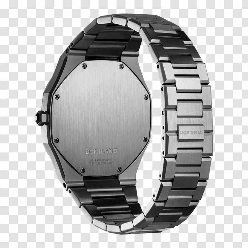 D1 Milano Watch Steel Amazon.com - Hardware Transparent PNG