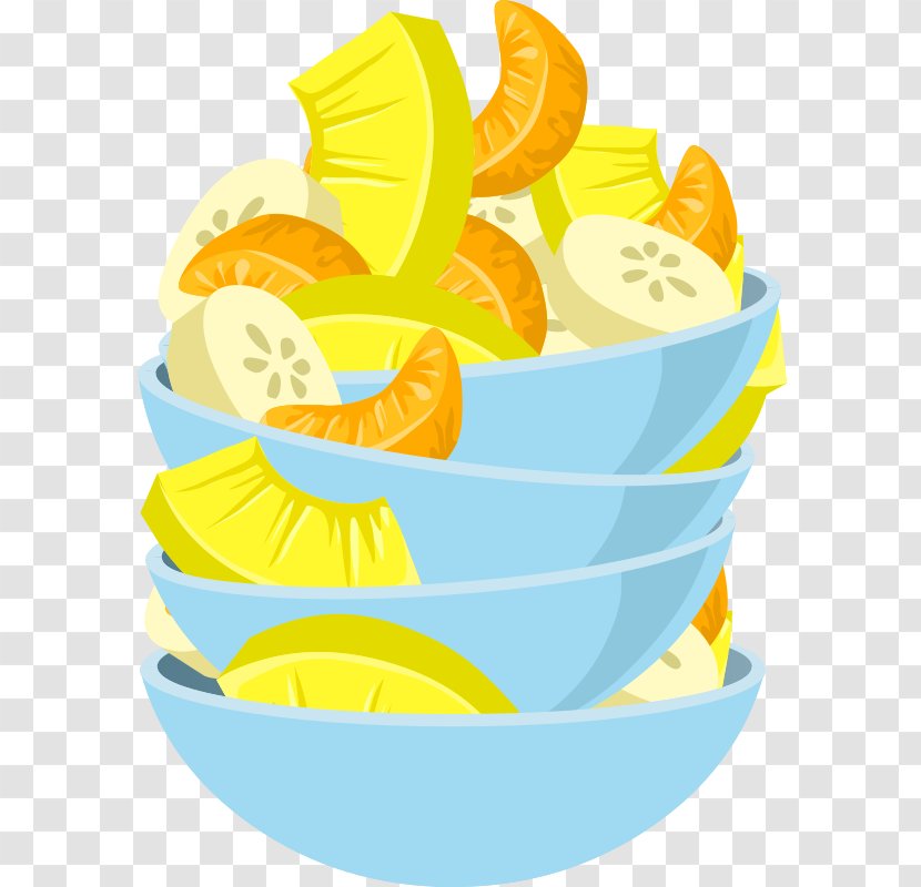 Fruit Salad Recipe Clip Art - Orange - Vector Transparent PNG