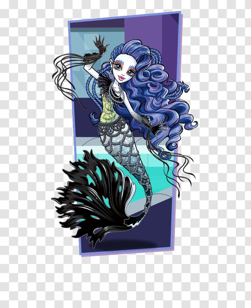 Monster High Clawdeen Wolf Ghoul Frankie Stein Doll - Art Transparent PNG