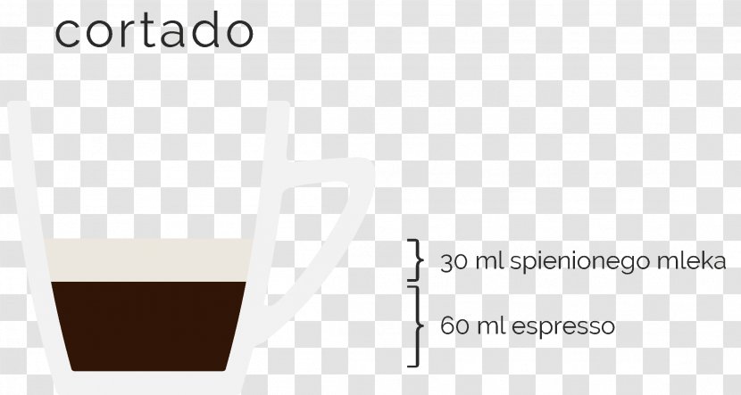Cortado Coffee Cup Espresso Flat White Transparent PNG