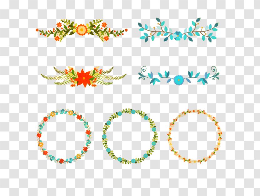Blue Image Wreath Vector Graphics - Body Jewellery Transparent PNG