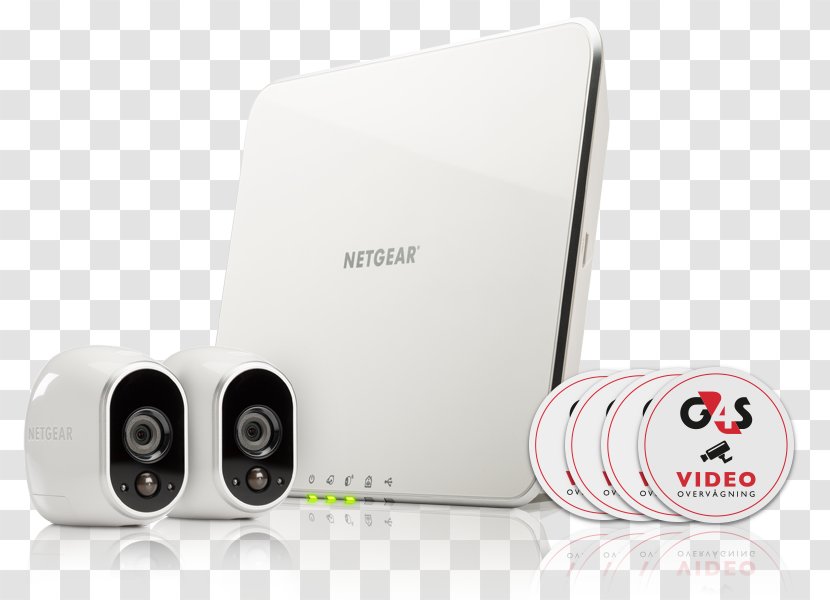Wireless Security Camera Arlo VMS3-30 Netgear VMS3230-100NAS Closed-circuit Television - Electronics - Vis Identification System Transparent PNG