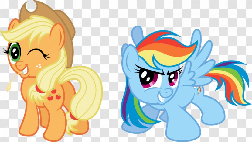 Applejack Rainbow Dash My Little Pony: Equestria Girls - Watercolor - Pony Transparent PNG