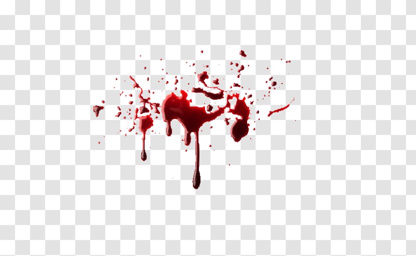 Blood Animation Clip Art - Text - Splatter Transparent PNG