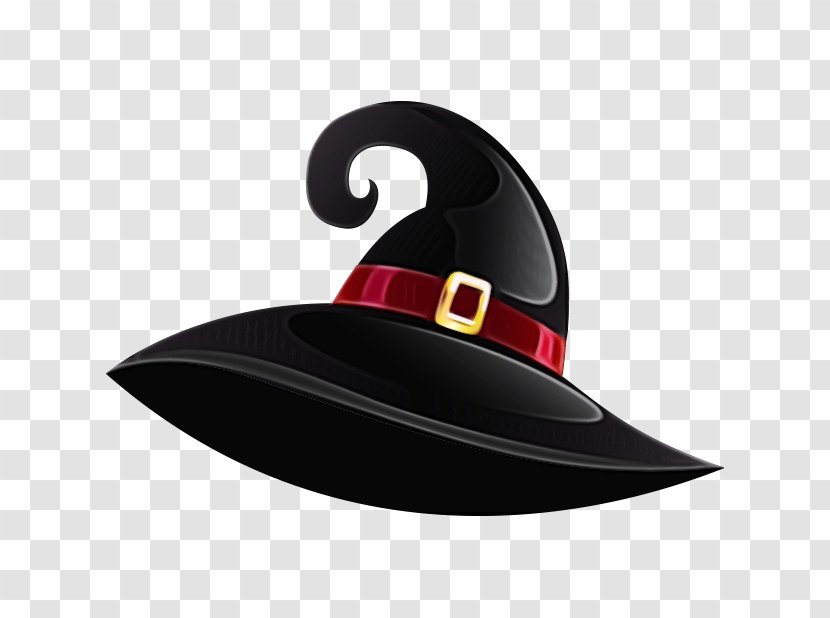 Halloween Witch Hat - Sticker - Logo Headgear Transparent PNG