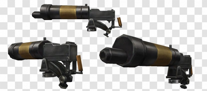 Battlefield Heroes Hardline Machine Gun Firearm KRISS Vector - Spotting Scope Transparent PNG