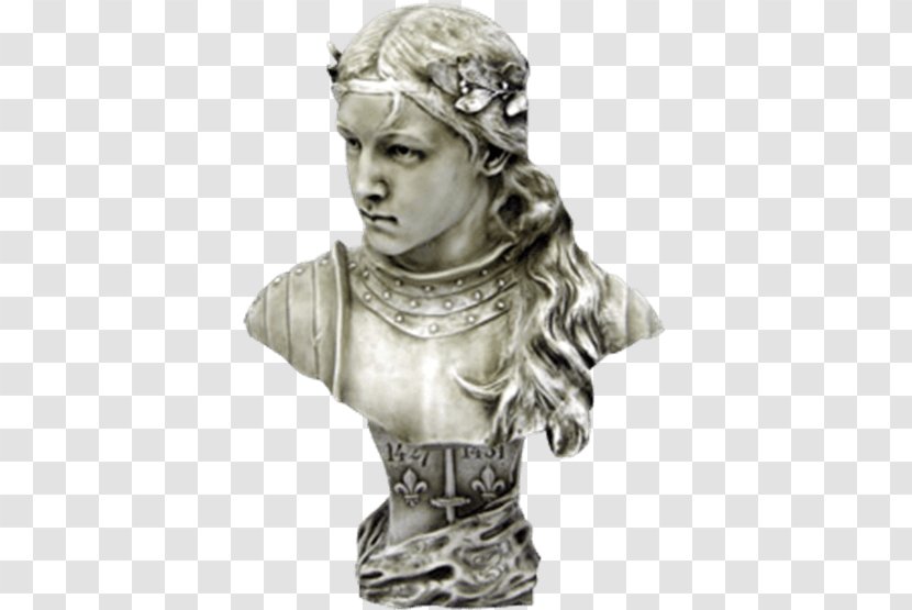 Joan Of Arc Jeanne D'Arc Bust Cross Lorraine Statue Transparent PNG