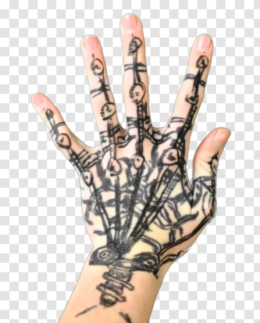 Hand Mechanical Engineering Tattoo Biomechanics Finger Transparent PNG