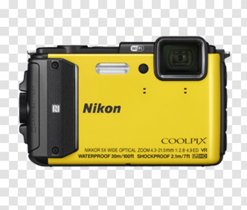 Nikon COOLPIX AW130 Point-and-shoot Camera Underwater Photography Olympus Tough TG-4 - Waterproofing Transparent PNG