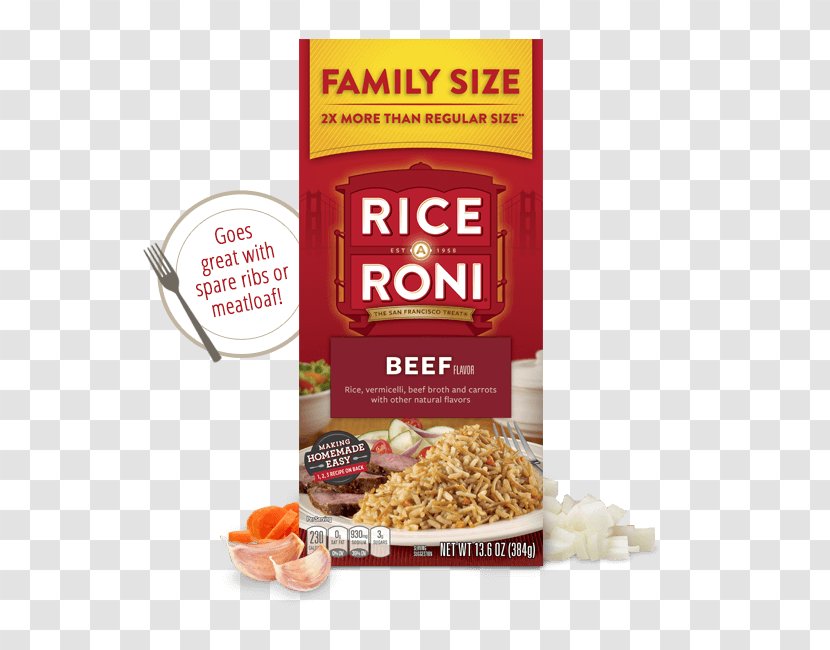Muesli Rice-A-Roni Breakfast Cereal Pasta Thai Cuisine - Wild Rice - And Beef Transparent PNG