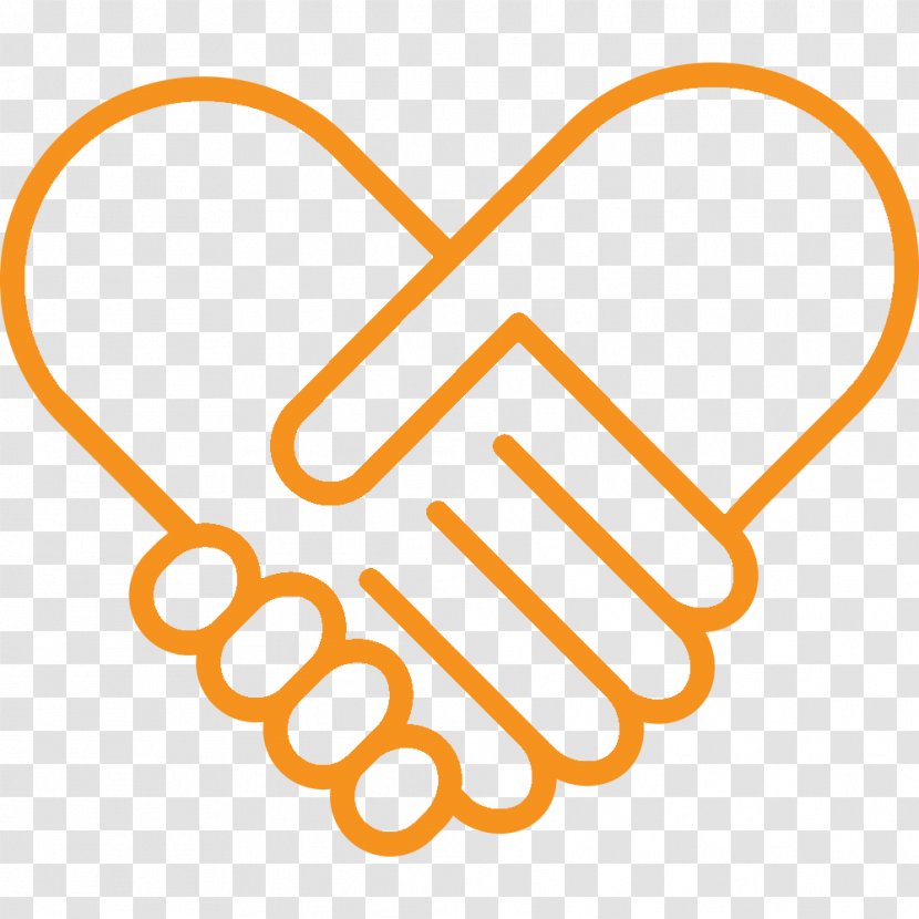 Handshake - Yellow - Holding Hands Transparent PNG