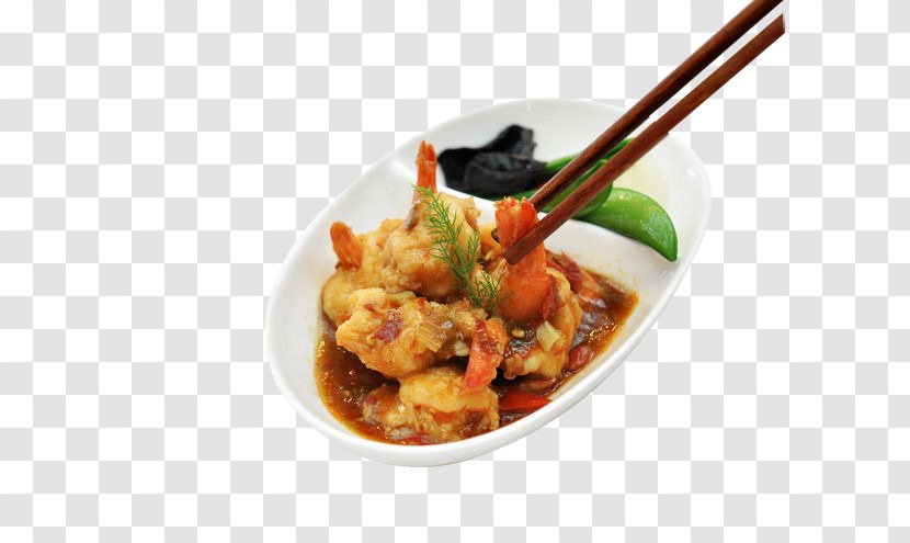 Red Curry Caridea Chinese Cuisine Sichuan Salsa - Sauce - Shrimp Transparent PNG