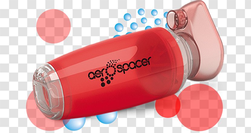 Asthma Spacer Inhaler Pediatrics Health - Pulmonology - Reducing Transparent PNG