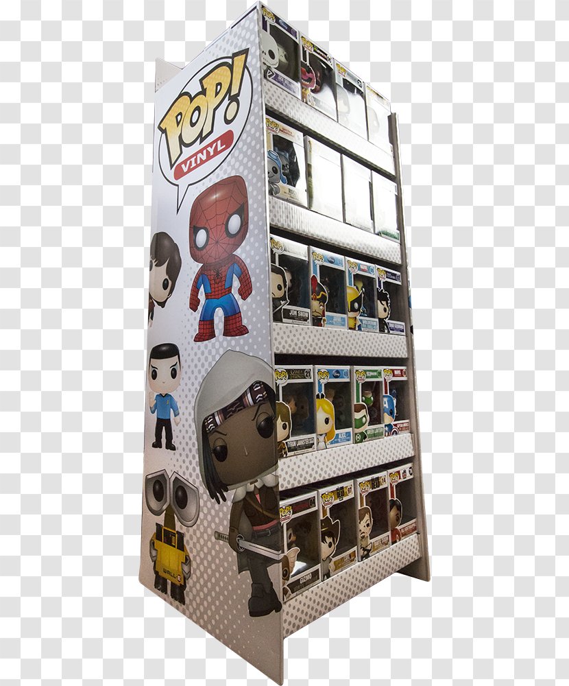 Action & Toy Figures Funko Display Stand Collectable - Machine Transparent PNG