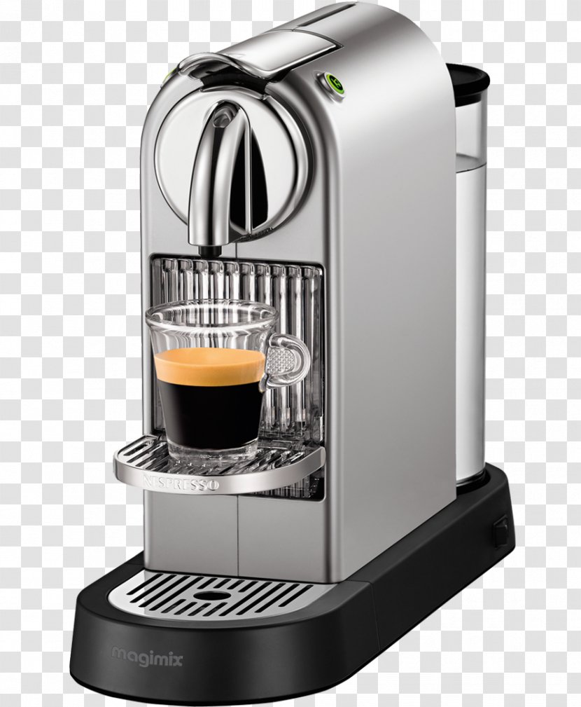 Espresso Machines Nespresso Coffeemaker Krups Magimix - Machine - Coffee Transparent PNG