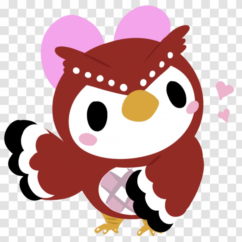 Animal Crossing: New Leaf Happy Home Designer Owl Nintendo Amiibo - Art Transparent PNG