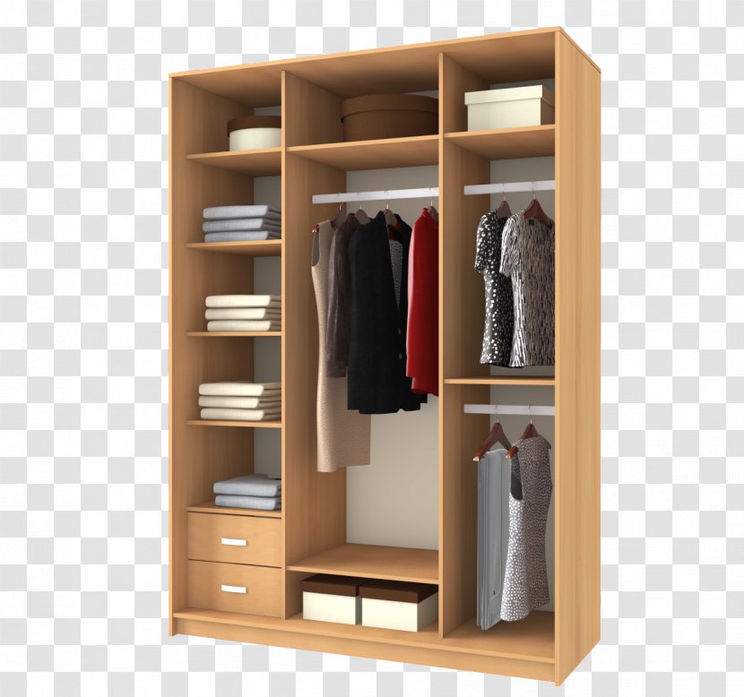 Armoires & Wardrobes Cabinetry Furniture Closet Shelf - Antechamber Transparent PNG