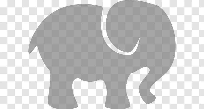 Elephant Grey Clip Art - Mammal - Gray Cliparts Transparent PNG