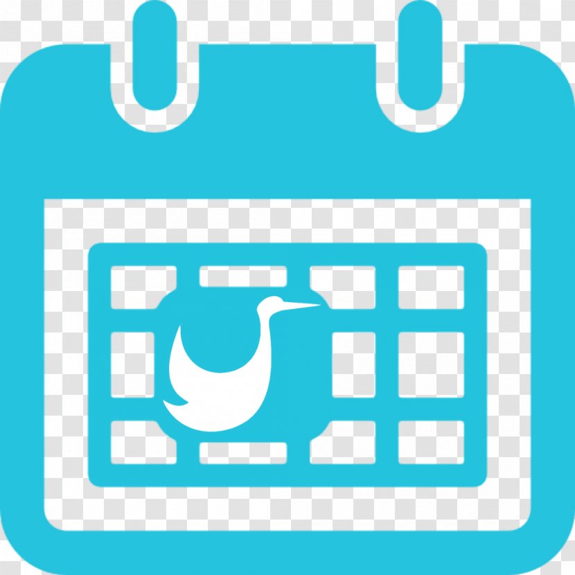 Google Calendar Date Clip Art - Blue - Mp4 Icon Transparent PNG