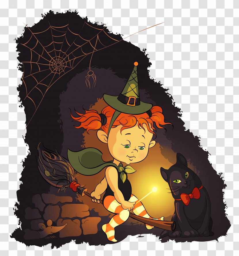 Halloween Little Witch Picture - Photography - Witchcraft Transparent PNG