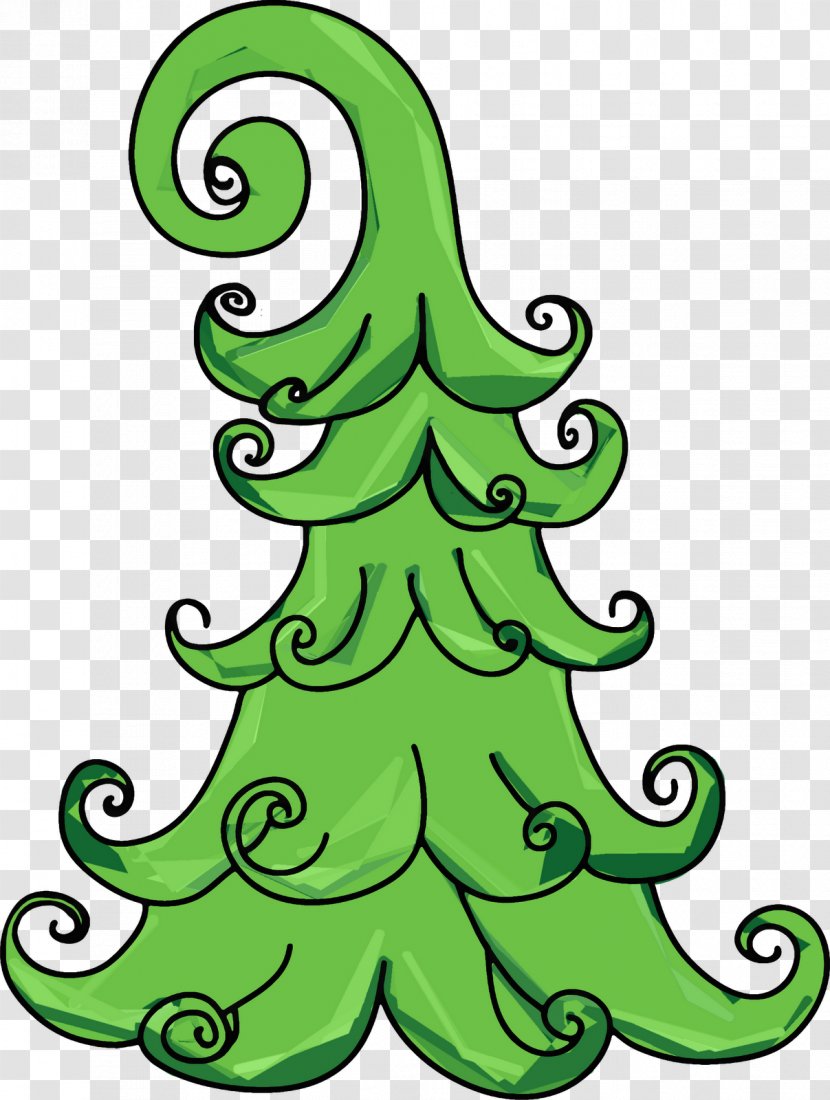 Christmas Tree Spruce Fir Ornament Clip Art - Plant - In July Transparent PNG