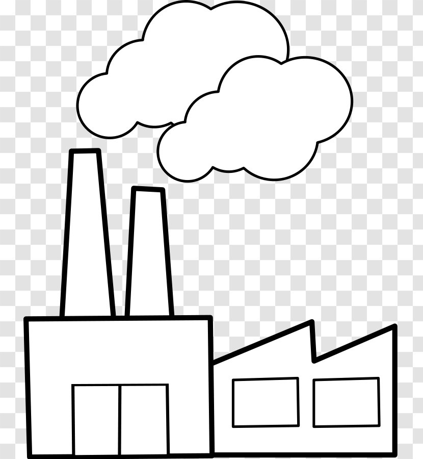 Factory Industrial Revolution Clip Art - Chimney - Graphics Clipart Transparent PNG