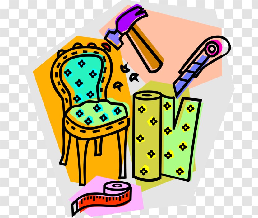 Clip Art Openclipart Illustration Free Content Microsoft PowerPoint - Yellow - Upholsterer Transparent PNG